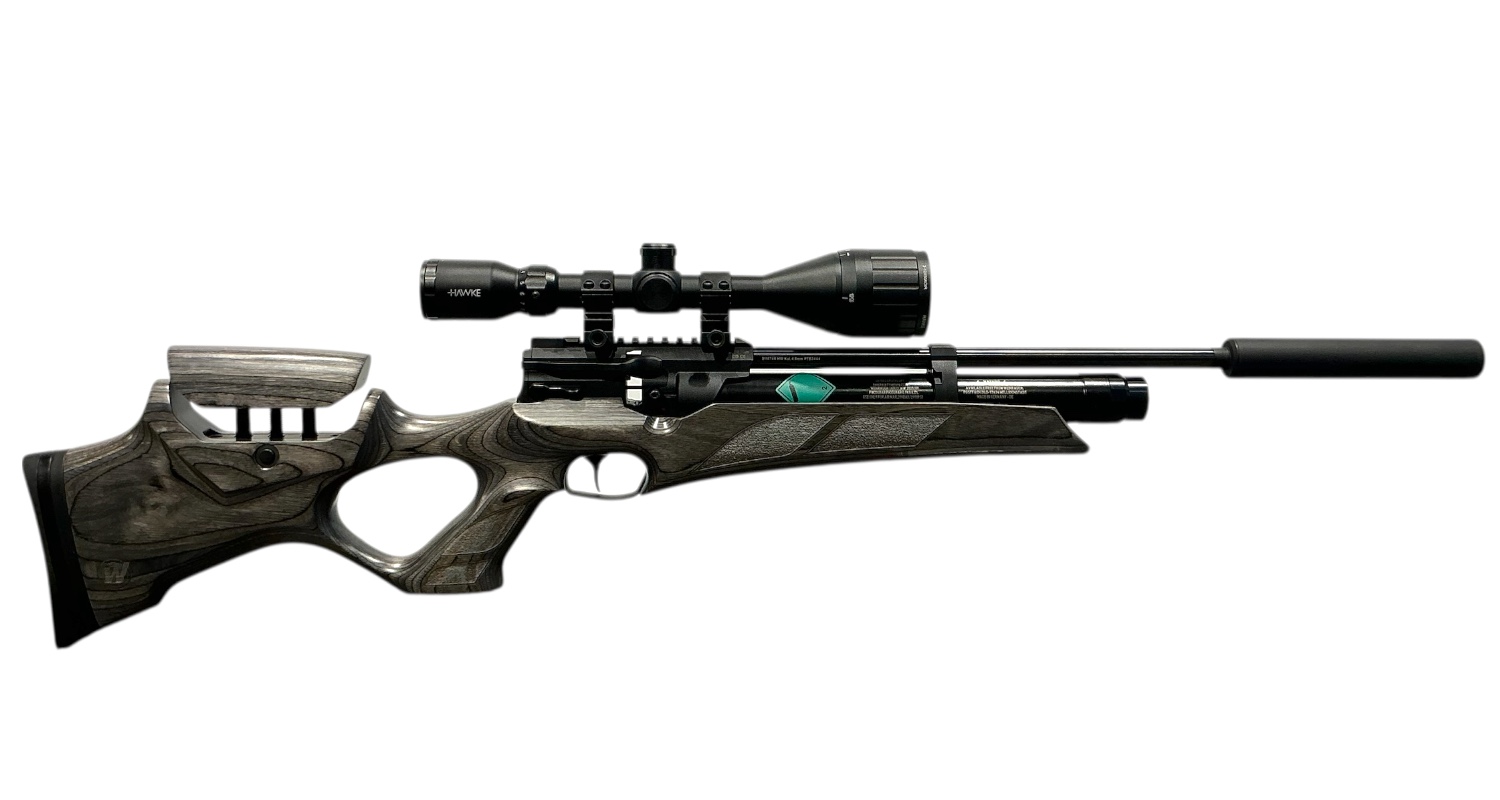 Weihrauch HW 110T Laminate Adjustable PCP Air Rifle Combination Package