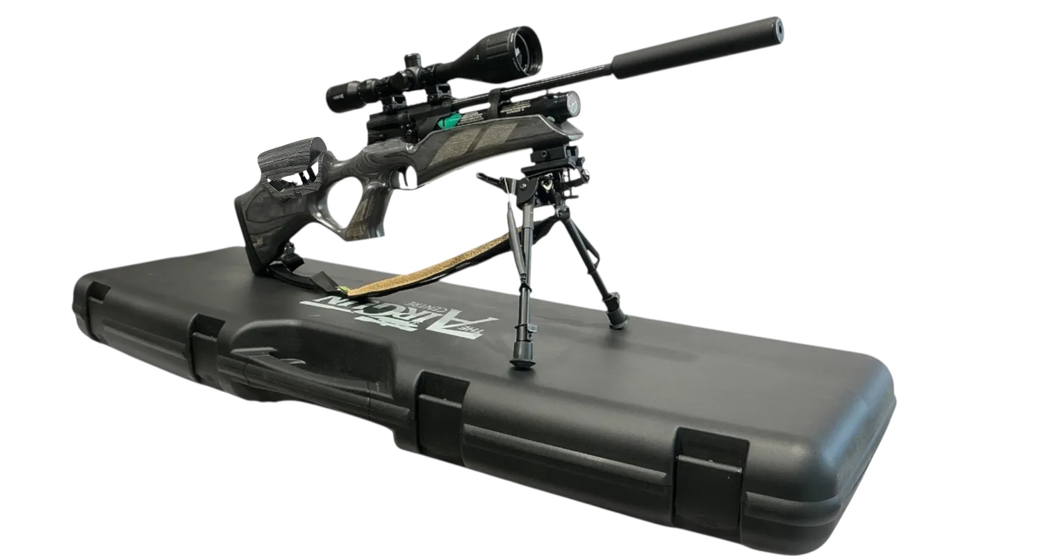 Weihrauch HW 110T Laminate Adjustable PCP Air Rifle Pro Combination Package