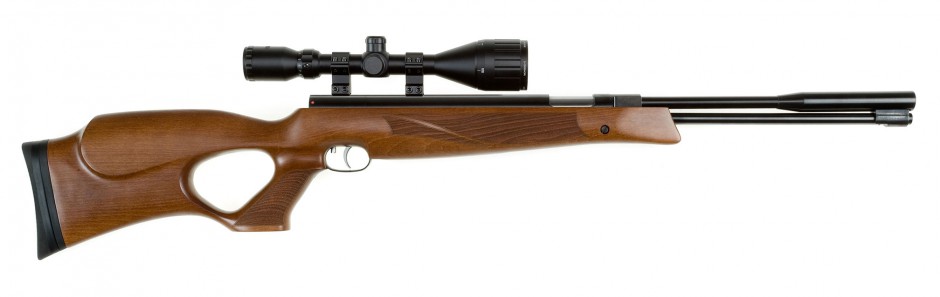 Weihrauch HW 97KT Spring Powered Underleaver Air Rifle Combination Package