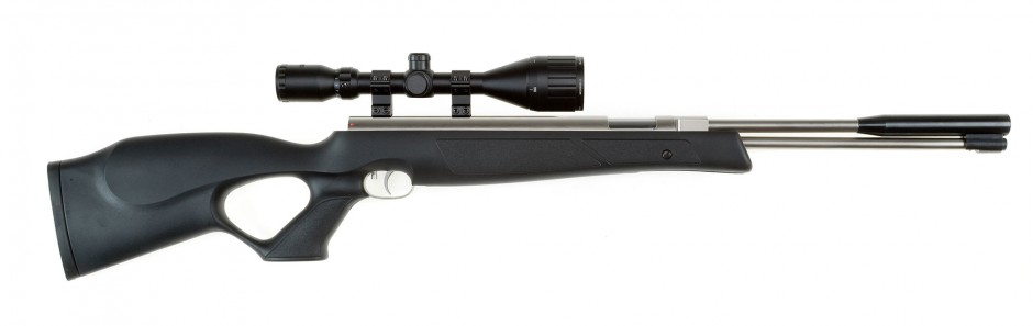 Weihrauch HW 97KT Stainless Spring Powered Underleaver Air Rifle Combination Package