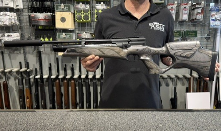 Weihrauch HW 110T Laminate Adjustable Air Rifle in shop
