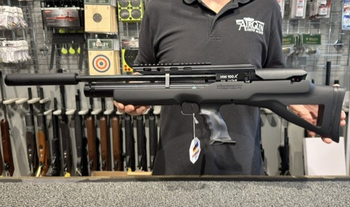 Weihrauch HW100X Bull-Pup Air Rifle in shop